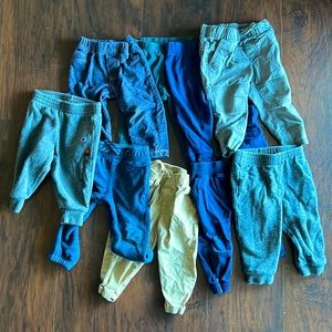 12m baby pants bundle